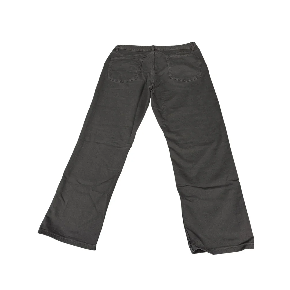 Quince Mens 5-Pocket Chino Pants Charcoal Grey Stretch Cotton 36x30* 28